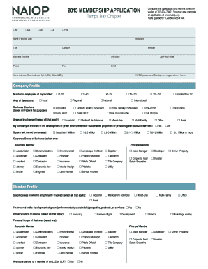 NAIOP Membership Application