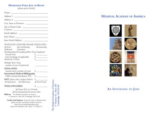 Membership Form: Join or Renew