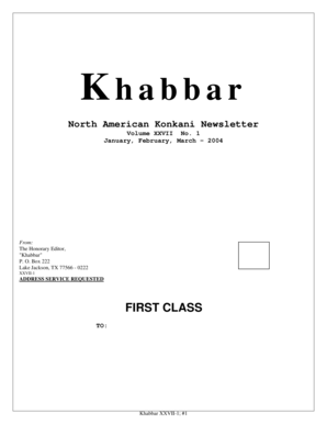 North American Konkani Newsletter Subscription Form