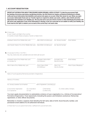 Nationwide Funds Mutual Fund Application
