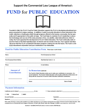 Fedex bol example - FPE Contribution Form - clla