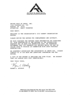 IRS Form 990 2010