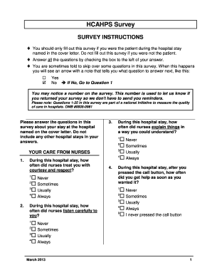 HCAHPS Patient Satisfaction Survey