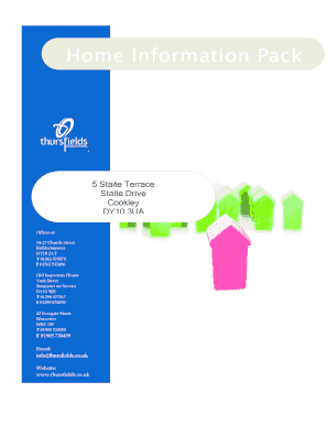 UK Home Information Pack Index