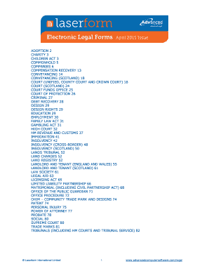 Adoption Application Forms