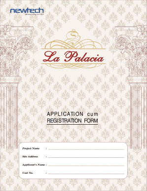 Real Estate Application Form