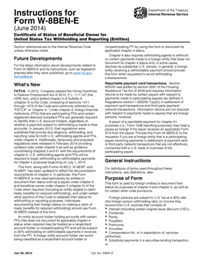 Form W-8BEN-E Certificate of Status of Beneficial Owner