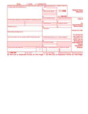 IRS Form 1099-OID