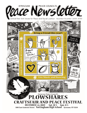 Syracuse Peace Council Newsletter