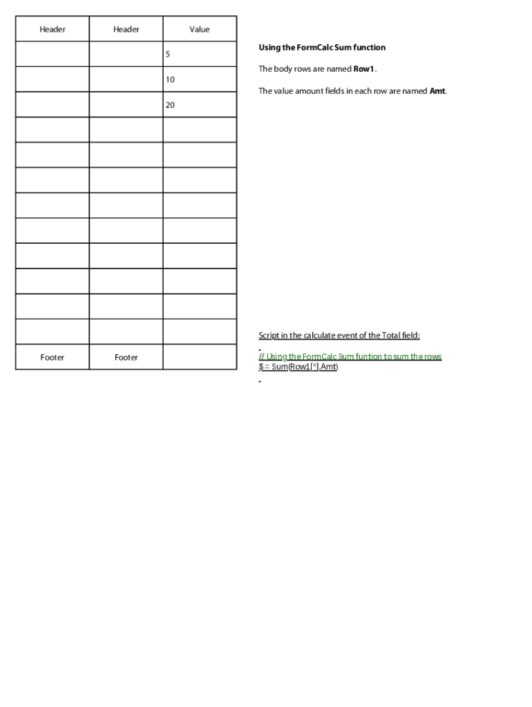 Form preview