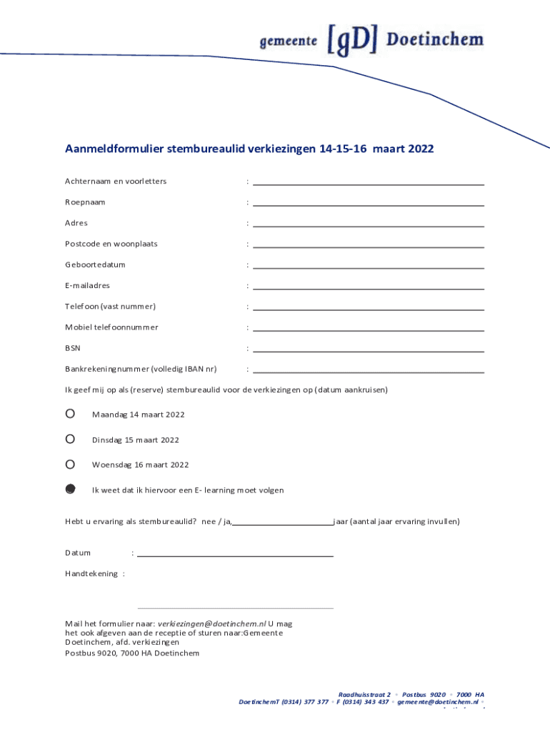 Form preview