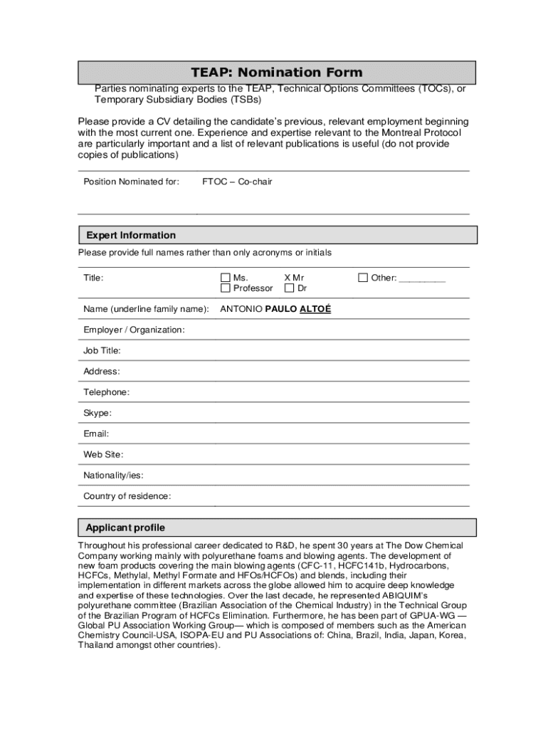 Form preview