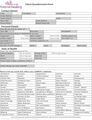 Form preview