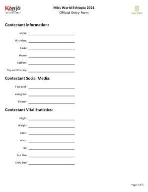 Form preview