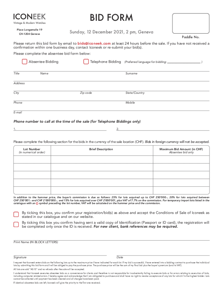 Form preview