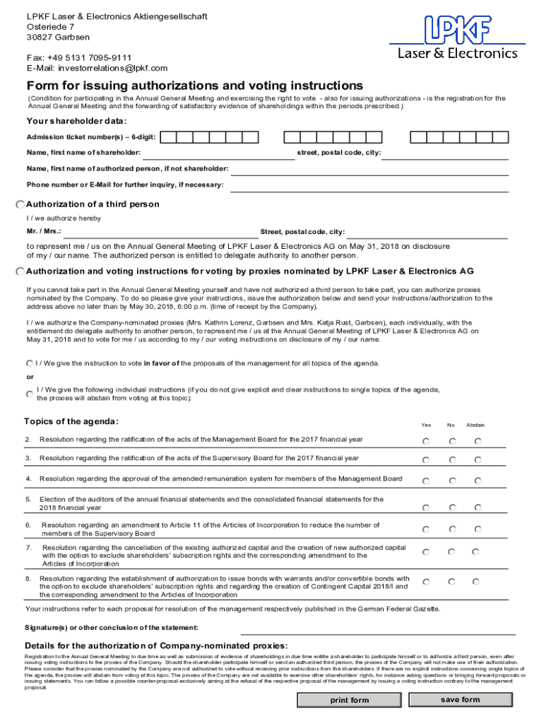 Form preview