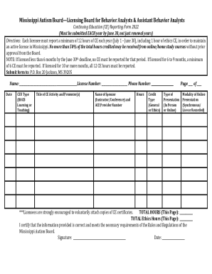 Form preview