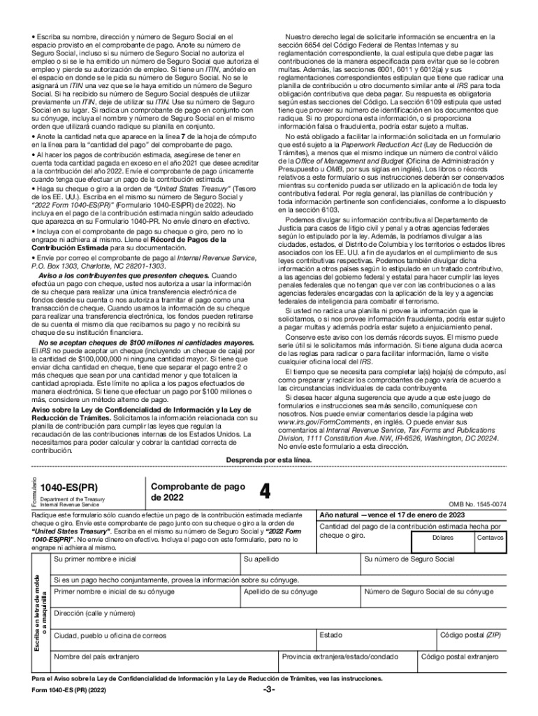 irs pubirs-access2021 Form 1040-ES(PR) - IRS tax forms Preview on Page 1