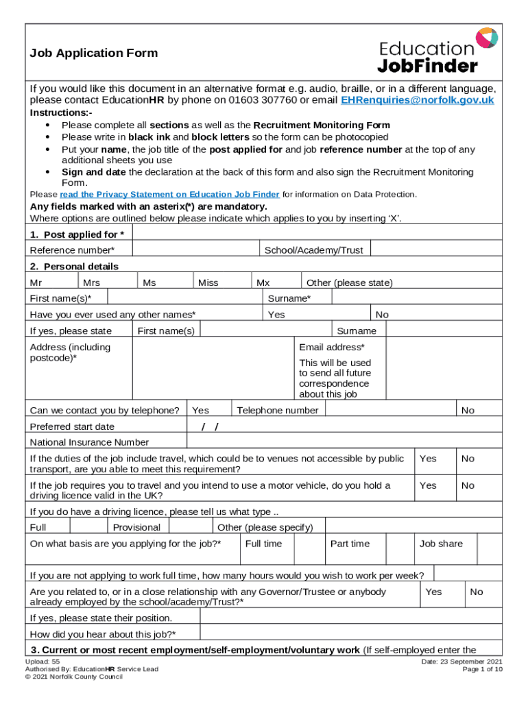 Form preview