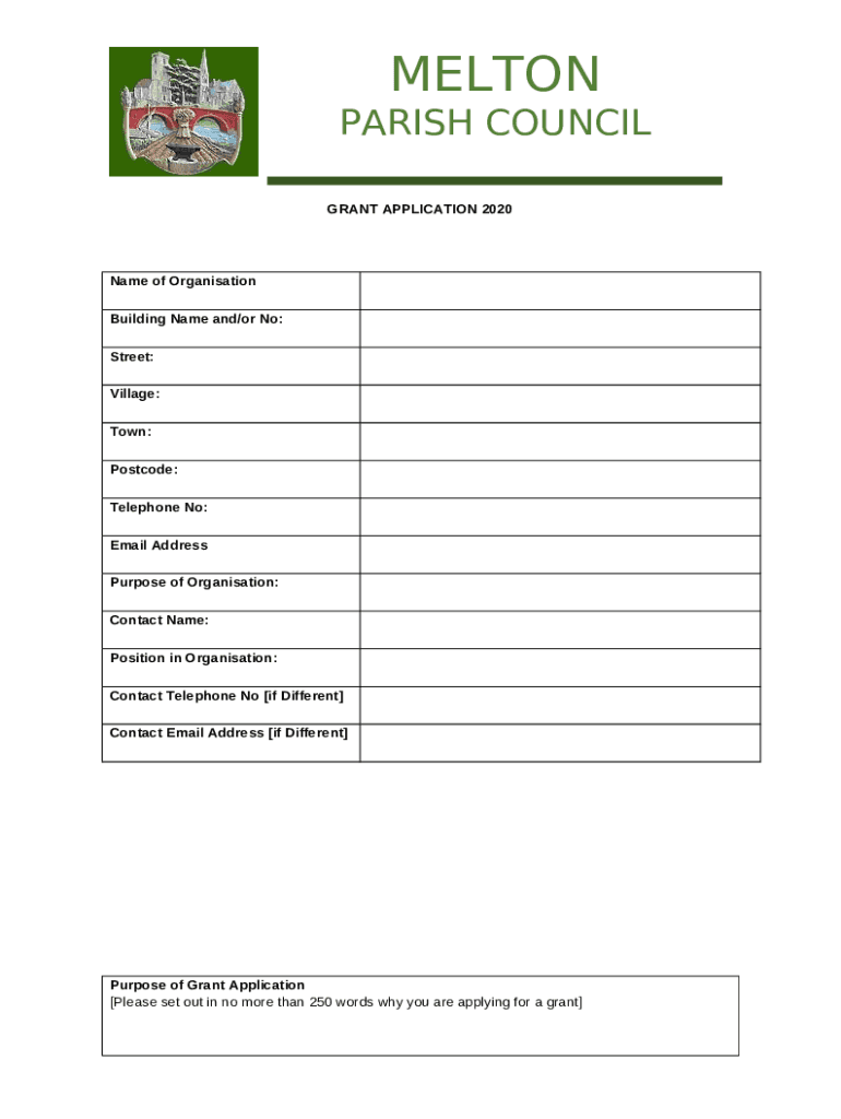 Melton Borough Council Doc Template pdfFiller