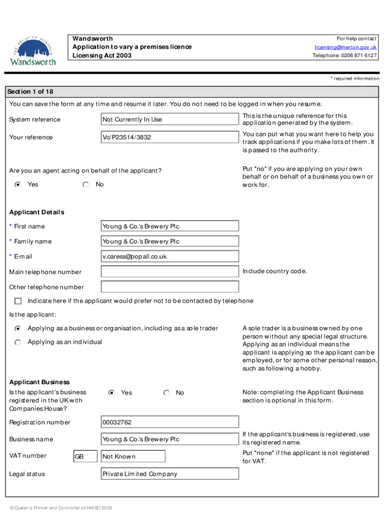 Form preview