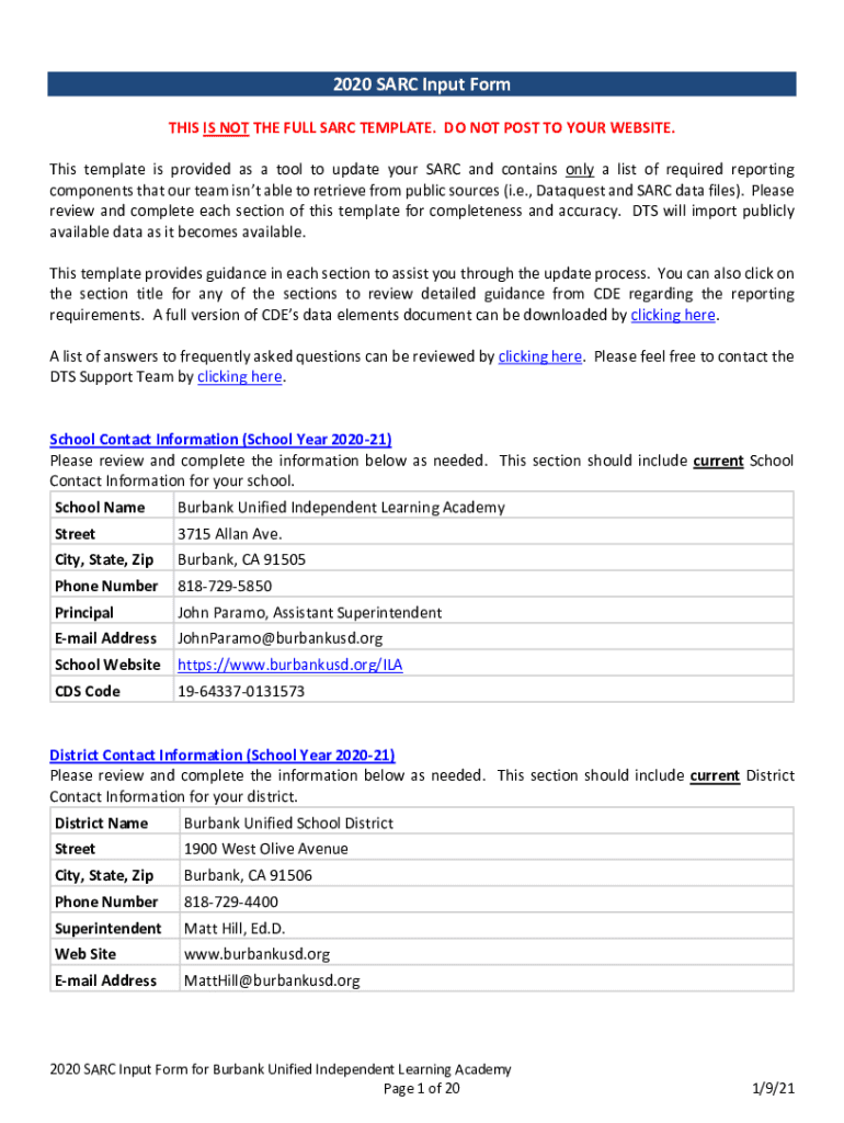 Form preview