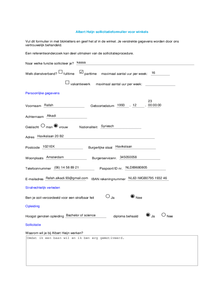 Form preview