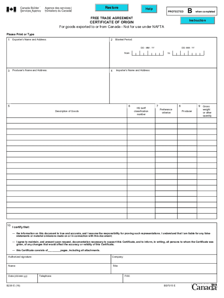 canada border services agency Preview on Page 1