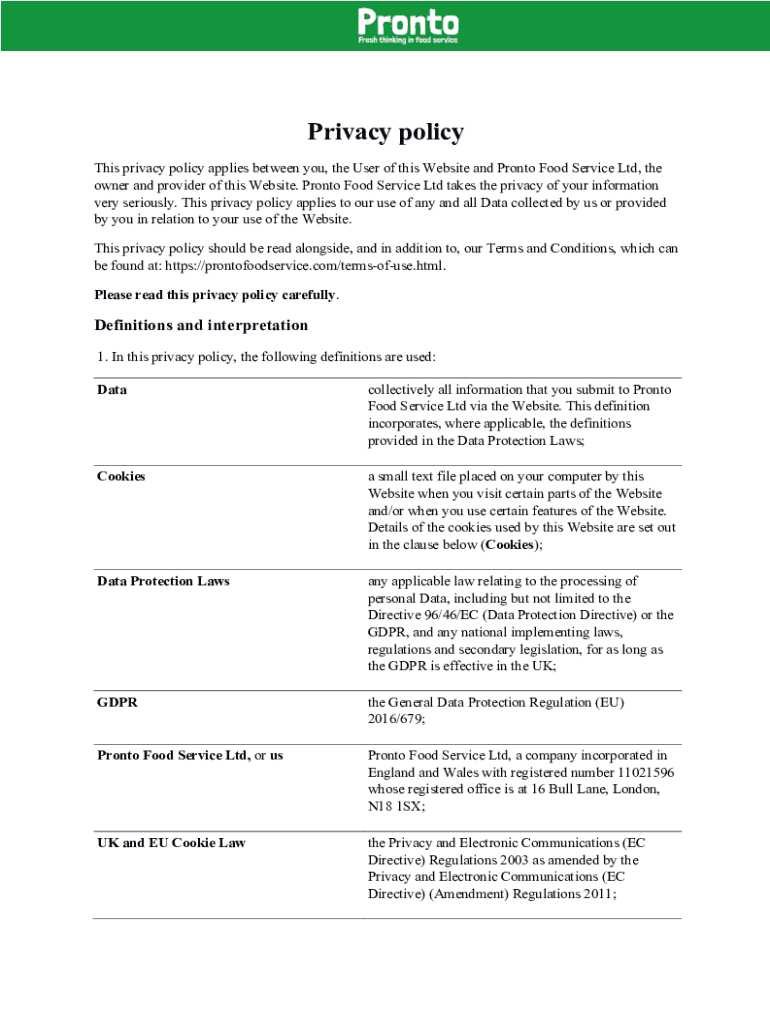 Fillable Online termly.ioresourcestemplatesPrivacy Policy Template