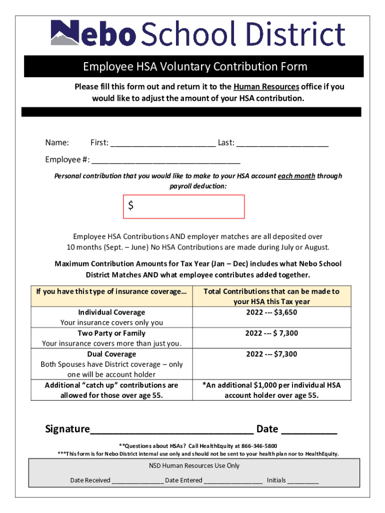 Fillable Online Your HSA and Tax Forms Everything You Need to KnowYour