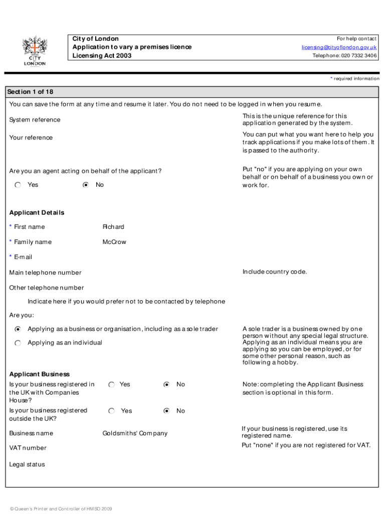 Form preview