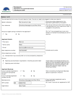 Form preview