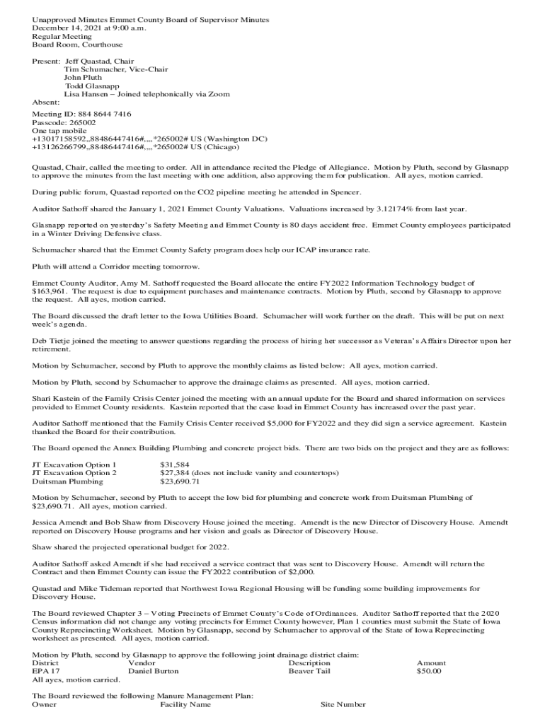 Fillable Online emmetcounty.iowa.gov wpcontent uploadsounty Auditor