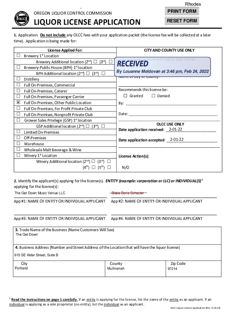 Form preview