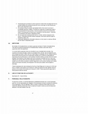 4. Employees given permission by their ... - eastridgetn.gov