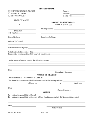 Fillable Online www.courts.maine.govcourtssuperiorSuperior Court: State ...