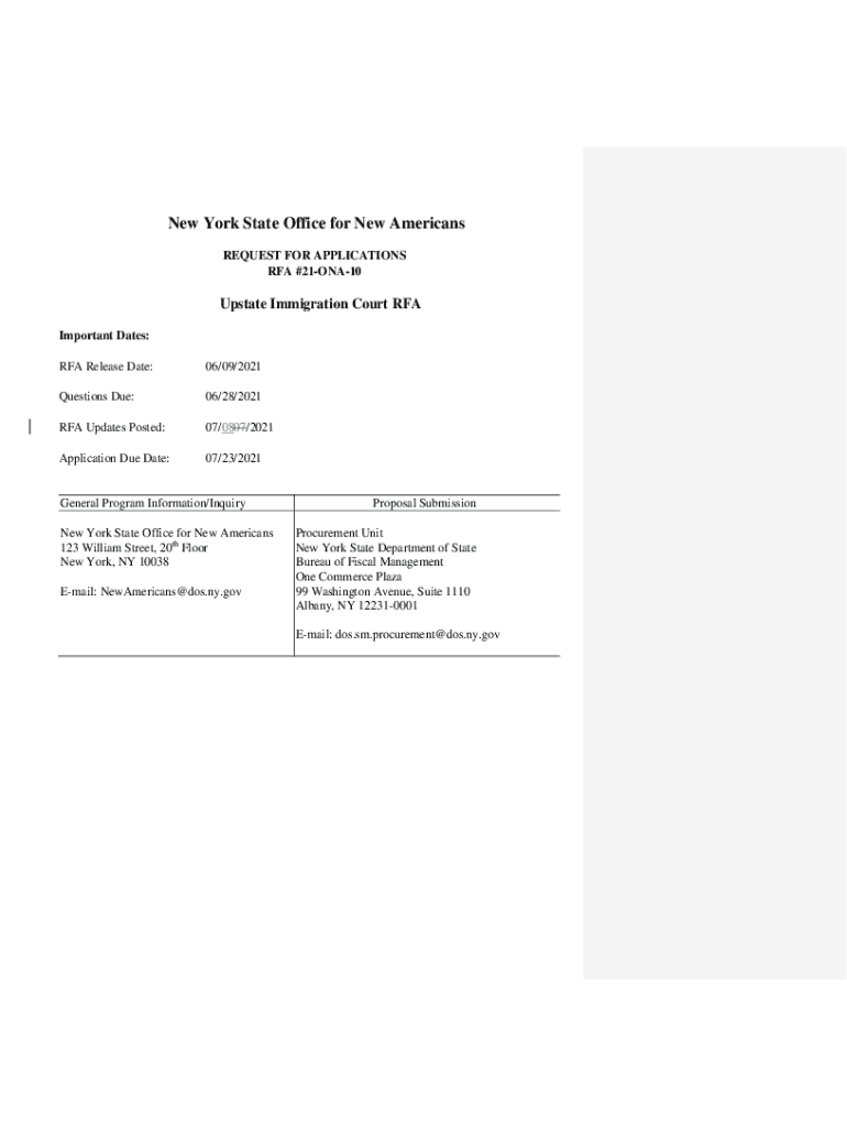 Fillable Online dos ny dos.ny.govny-state-office-new-americansNew York ...