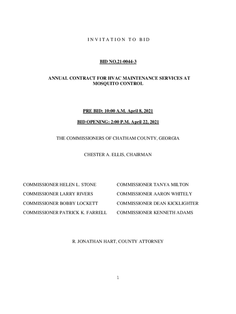 Fillable Online CITY OF NAMPA REQUEST FOR PROPOSAL (RFP) HVAC MAINTENANCE Fax Email Print