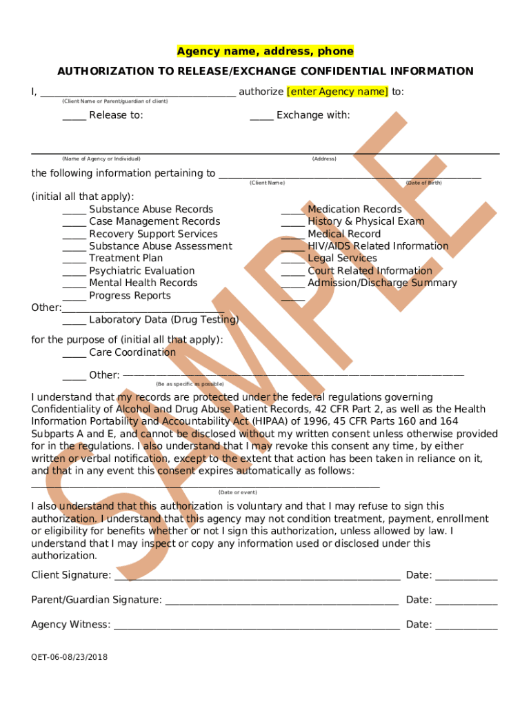 .jot.com202455344148049AUTHORIZATION FOR RELEASE/EXCHANGE OF ...