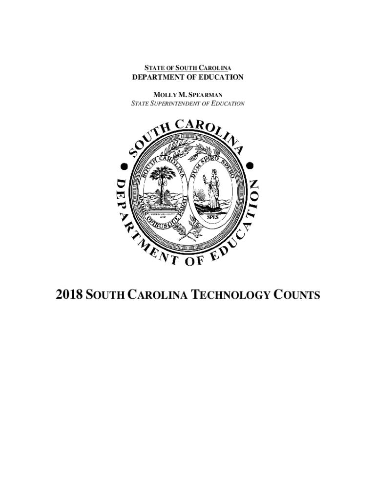 Fillable Online ed sc Molly Spearman, South Carolina Department of