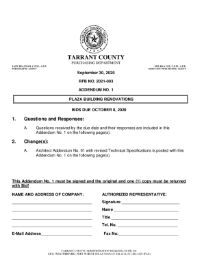 Questions and Responses: