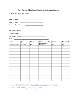 Form preview