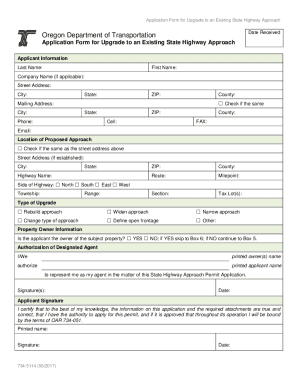 Fillable Online www.oregon.govodotengineeringOregon Department of ...