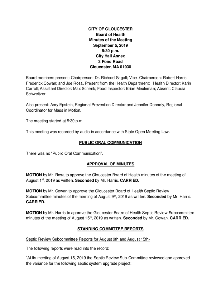 Fillable Online Gloucester, MA Official siteOfficial site Fax