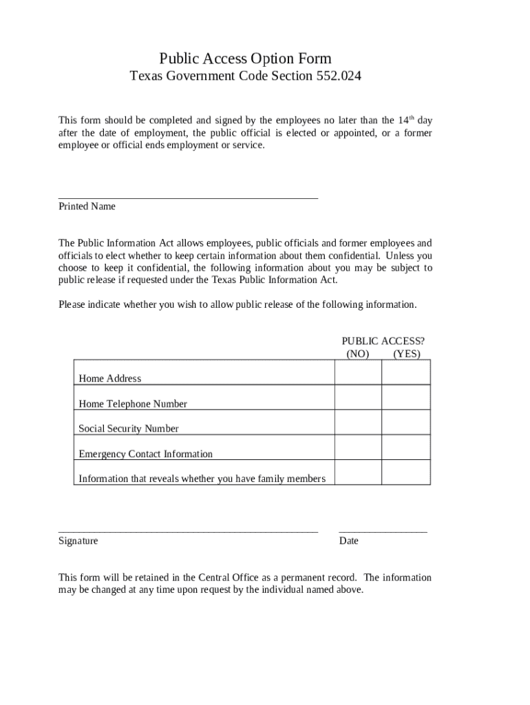 Form preview