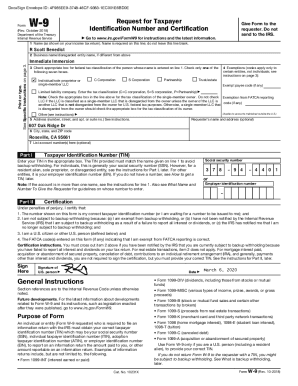 Fillable Online www.pdfrun.com form w9-2020Fillable Form W9 (2020) Edit ...