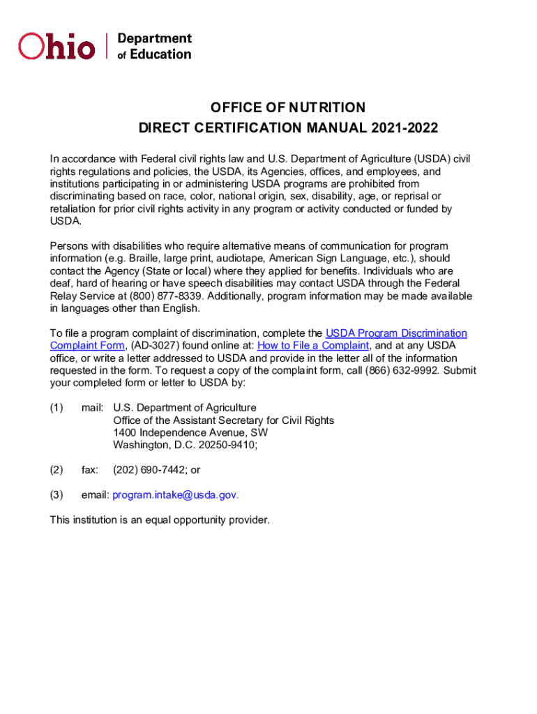 Fillable Online snaped.fns.usda.govsitesdefaultAppendix D. Guidelines ...