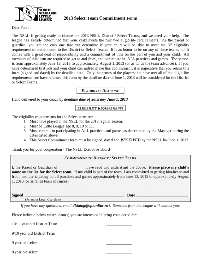 2013 RELAY FOR LIFE TEAM COMMITMENT Early Bird Doc Template pdfFiller