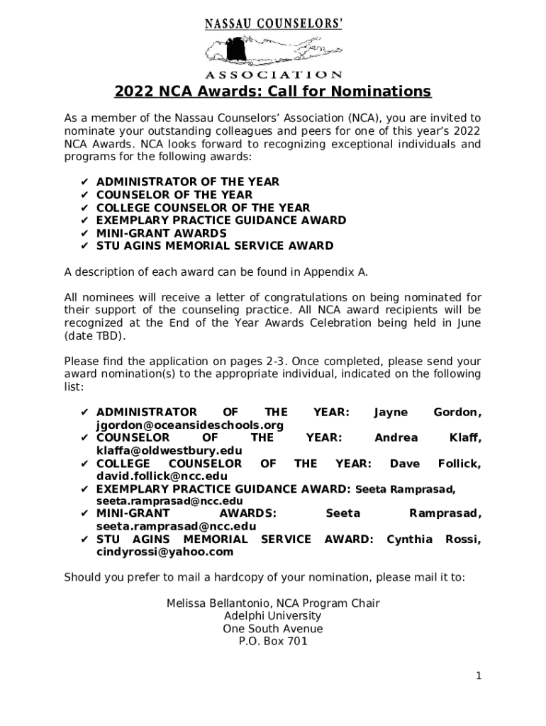 Sample NCA Report Doc Template pdfFiller