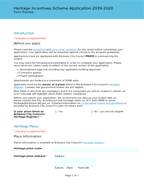 Form preview
